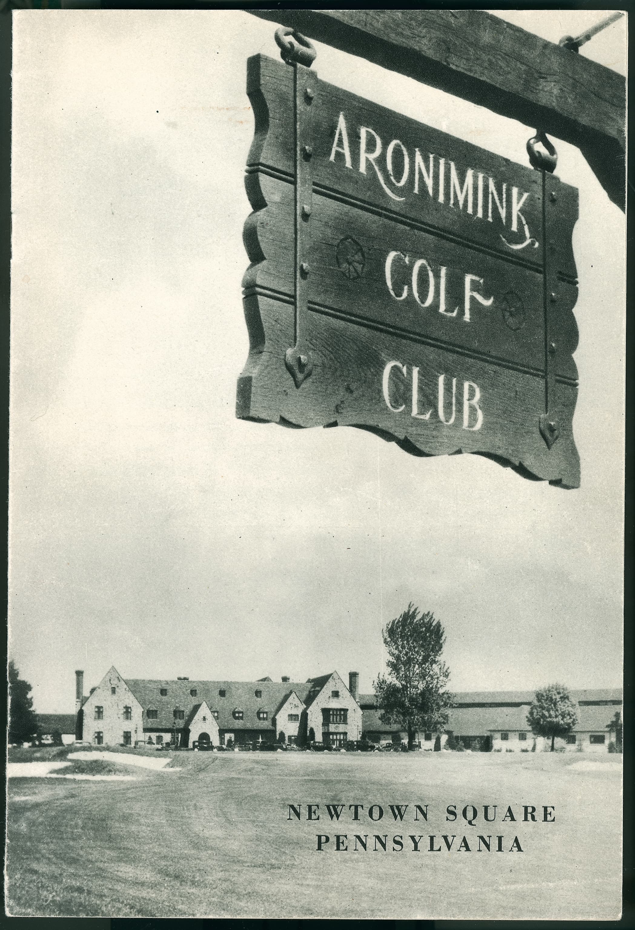 Championship golf course at Aronimink 14